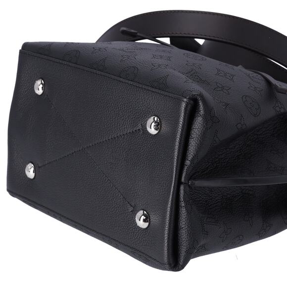 Louis Vuitton Muria Mahina Handbag M55800 Black Mahina Calf Leather - Picture 6 of 7